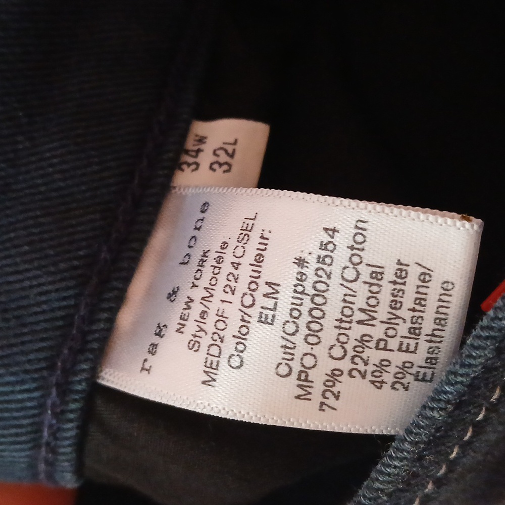 Rag & BONE ELM MODAL STRAIGHT LEG JEANS - Picture 5 of 6